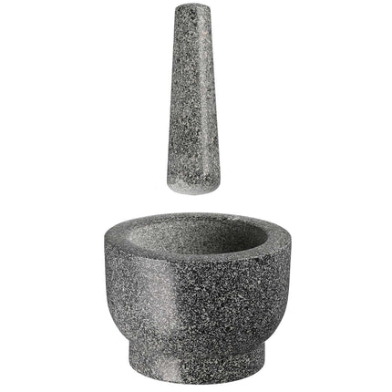 Žulový hmoždíř s tloučkem, sada, 10cm