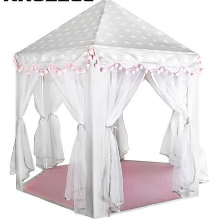 Gray and pink children's tent Kruzzel