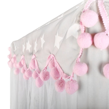 Gray and pink children's tent Kruzzel
