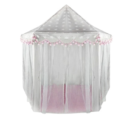 Gray and pink children's tent Kruzzel