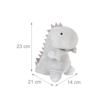 Šedá zarážka do dveří Dino