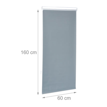 Šedá termo roleta, délka 160 cm