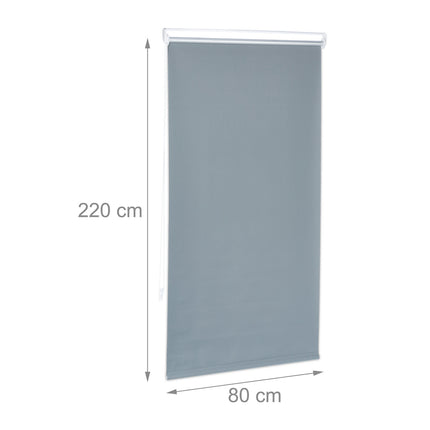 Šedá termo roleta, délka 220 cm