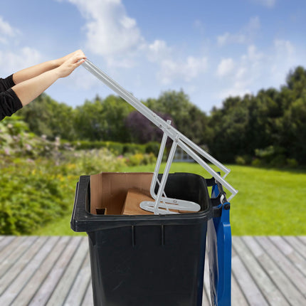 Gray waste compactor for the dustbin