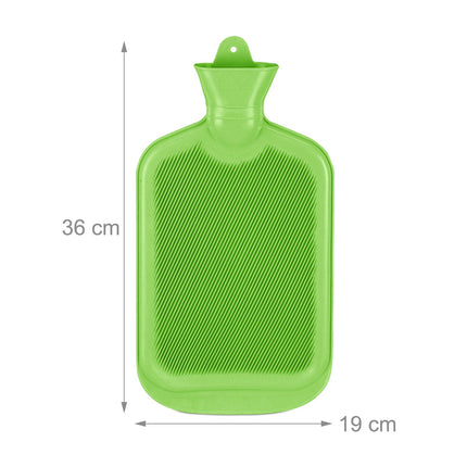 Zelený termofor 2L, nepropustný, úleva od bolesti