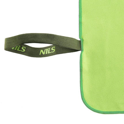 Green Microfibre Towel, 180x100 cm