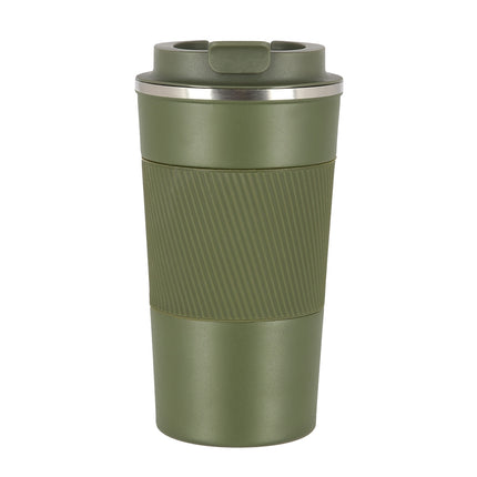 Zelený termohrnek, izolovaný, 350ml