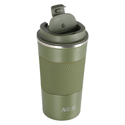 Zelený termohrnek, izolovaný, 350ml