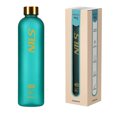 Lahev na vodu Tritan, nepropustná, 600ml, zelená