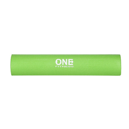 Green Yoga Mat, Non-Slip, Eco-Friendly, 6mm Thick