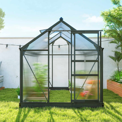 Skleník 3.65m², hliníkový rám, UV odolné panely