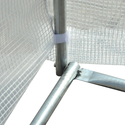 Velký fóliový skleník 600x300x200cm odolný vůči počasí