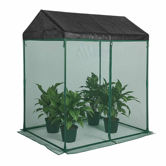 Greenhouse Tent with Roof & Door for Seedlings