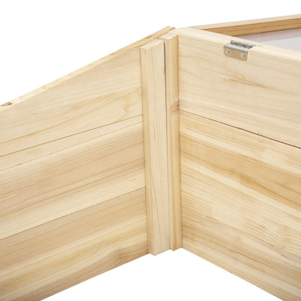 Dřevěné pařeniště – smrkové dřevo, 100x50x35 cm