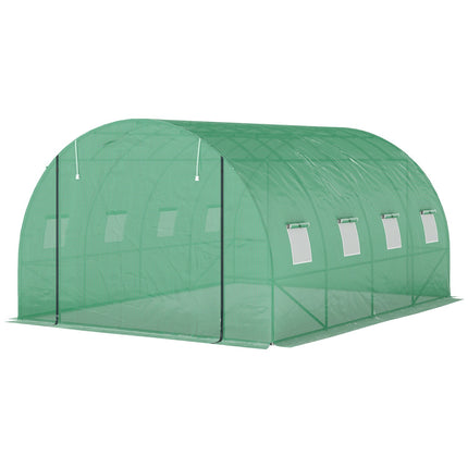 Velký fóliový skleník, 4x3x2m, okno a UV ochrana
