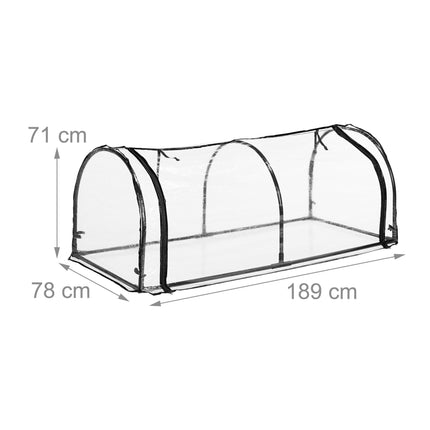 Tunelový skleník PVC