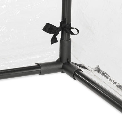 Greenhouse tunnel PVC with door