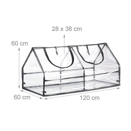 Skleník s PVC plachtou