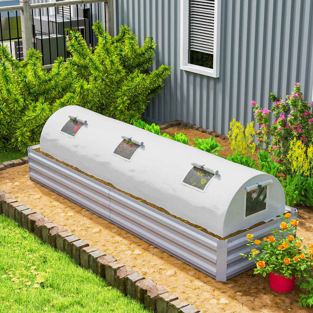 Round tomato greenhouse, UV protected, 300x80x45 cm