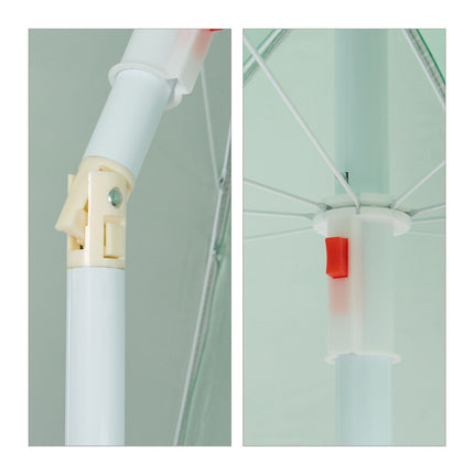 Slunečník 160 cm zelený