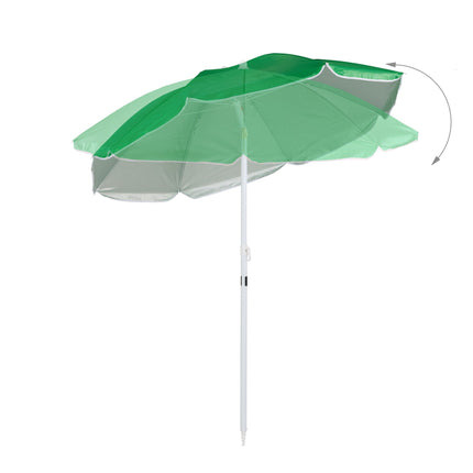 Slunečník 160 cm zelený