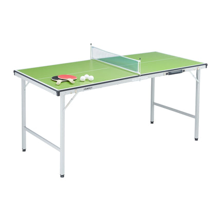 Stůl na stolní tenis s příslušenstvím, zelený