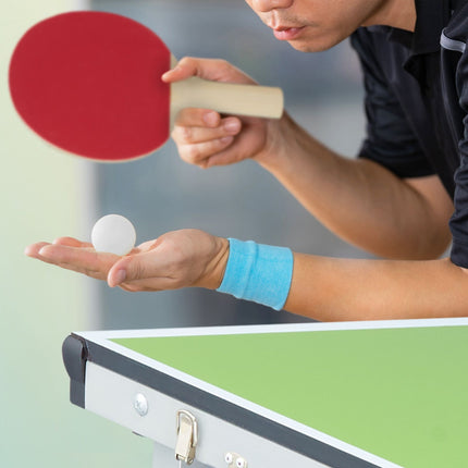 Stůl na stolní tenis s příslušenstvím, zelený