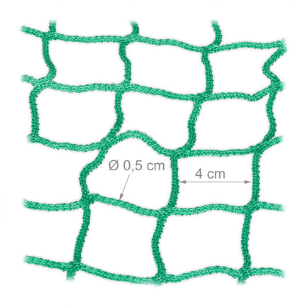 Síť na přívěs 2.3 x 3.5 m, zelená