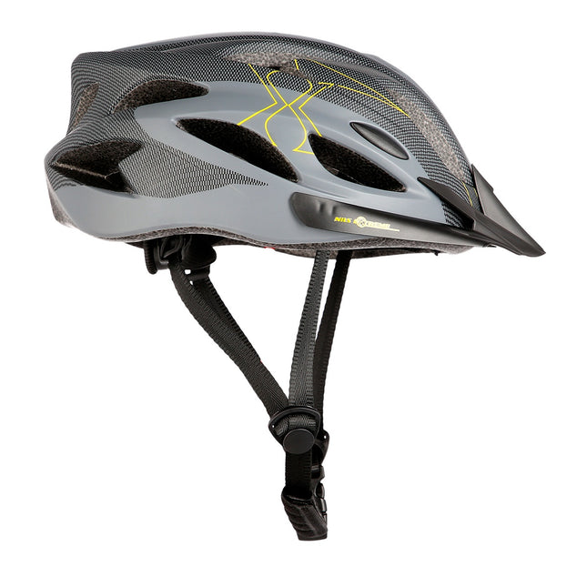 Grey-Black Size L (55-61cm) Cycling Helmet