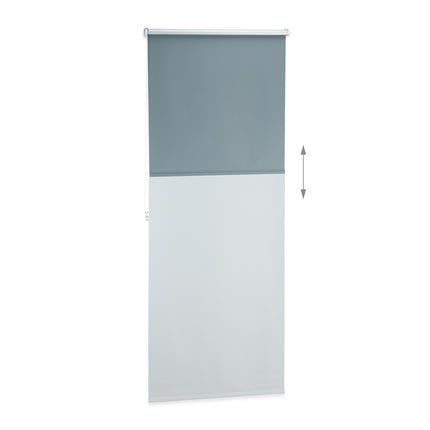 Termo zatemňovací roleta, nastavitelná 60-120cm, šedá