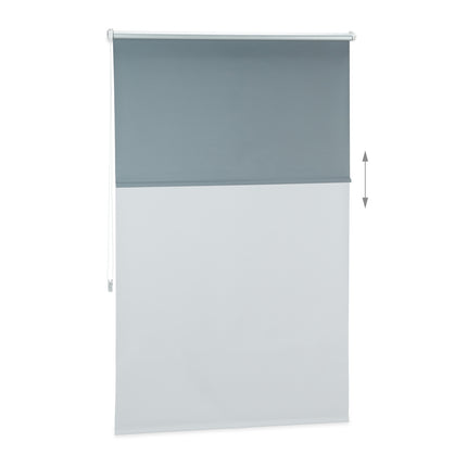 Termo zatemňovací žaluzie, nastavitelné 60-120cm, šedé