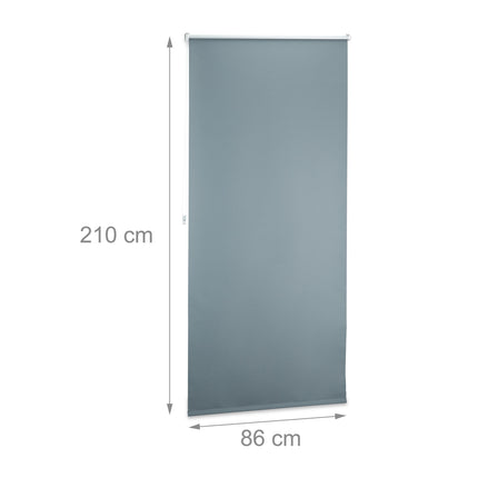 Termo zatemňovací žaluzie, nastavitelné 60-120cm, šedé