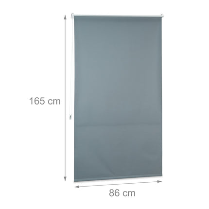 Termo zatemňovací žaluzie, nastavitelné 60-120cm, šedé