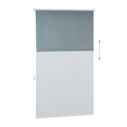 Termo zatemňovací žaluzie, nastavitelné 60-120cm, šedé