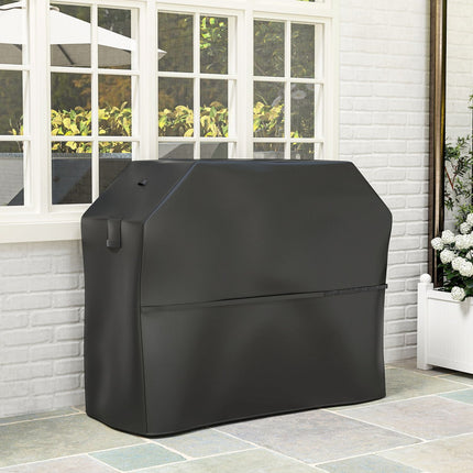 Weather resistant grill cover, 600D Oxford, Velcro closure