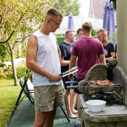 Grilovací kleště z nerezové oceli, sada 3 ks