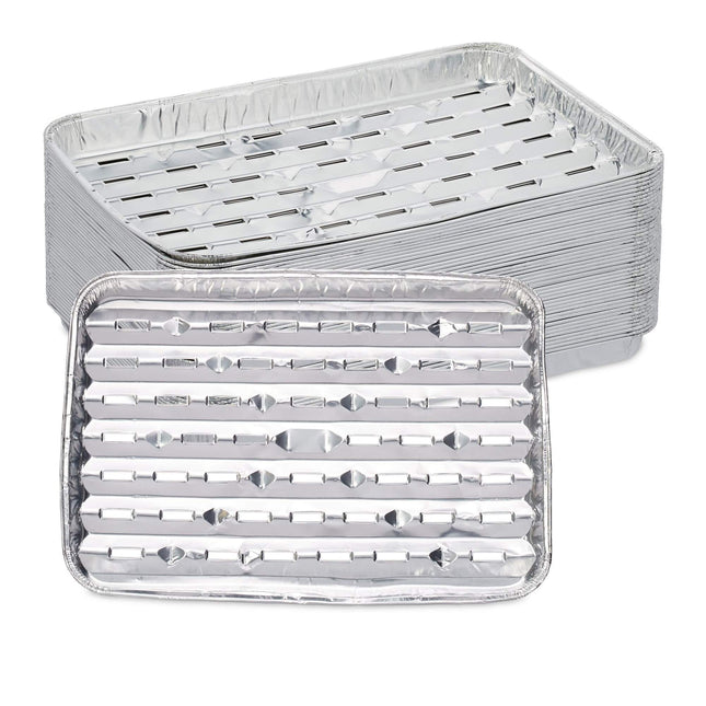 Grillplaat van aluminium, set van 40 stuks