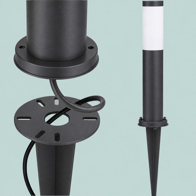 Ground Anchors for Garden Lights, Set of 4, Anthracite