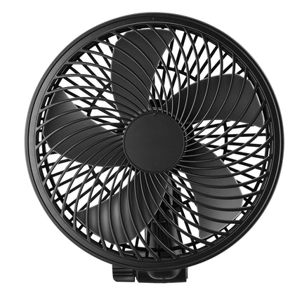 Grow Tent Clip-On Fan, Rechargeable USB-C, 10 Speeds