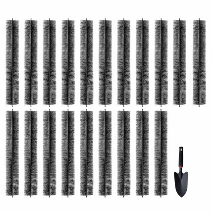 Gutter Brush Leaf Guard, 60 Ft, 20-Pack, 5.25 In