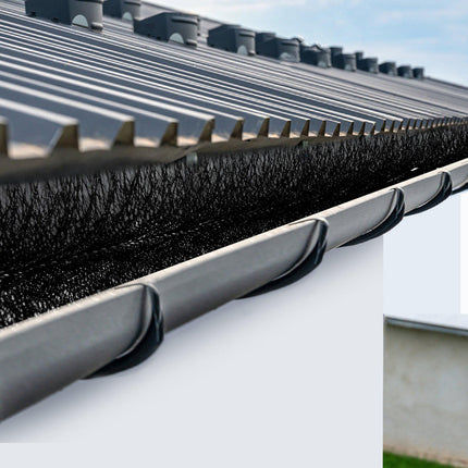 Gutter Guard Brush, 15 Ft, Fits 5-Inch Gutters