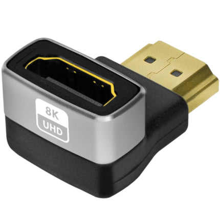 Adaptér HDMI 2.1, zahnutý 90°, 8K/60Hz, samec-samice