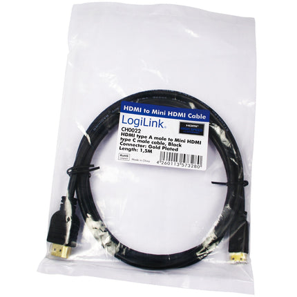Kabel HDMI - Mini-HDMI 4K 1.5m