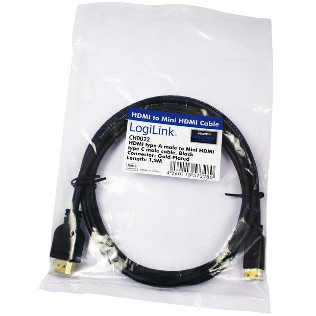Kabel HDMI - Mini-HDMI 4K 1.5m