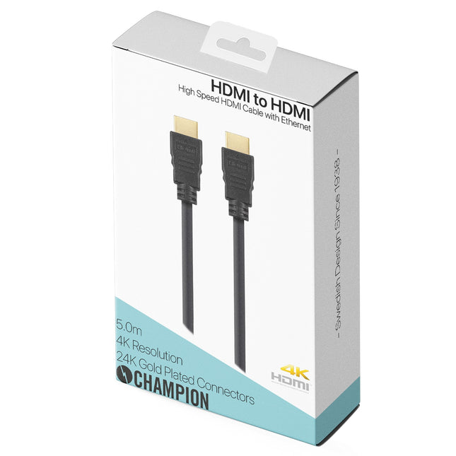 Kabel HDMI Ha-Ha 5.0m černý