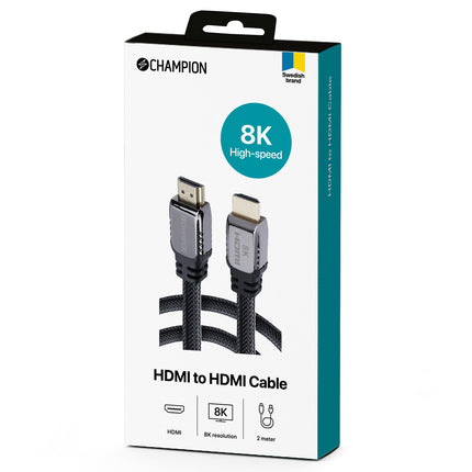 HDMI kabel Ultra certified Ha-Ha 8K 2m