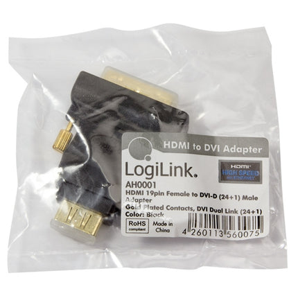 HDMI samice -> DVI-D samec