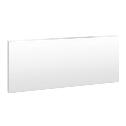 HDPE Plastic Sheet, 24 x 48 in, 1/2 in Thick, White