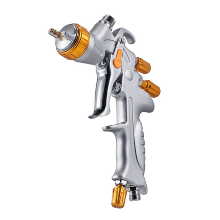 HVLP Gravity Feed Spray Gun, 600ml, 3 Nozzles
