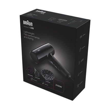 Fén na vlasy 2100W, 3 teploty 2 rychlosti, difuzérový nástavec